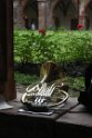 Horn on ledge, Bronnbach, Germany